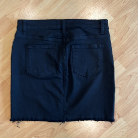 Lulu’s O2 Black Denim Mini Skirt - Picture 7 of 8